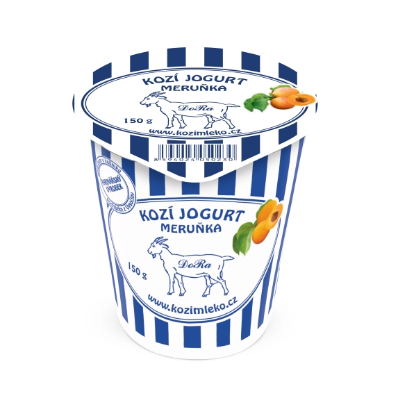 Kozí jogurt meruňka